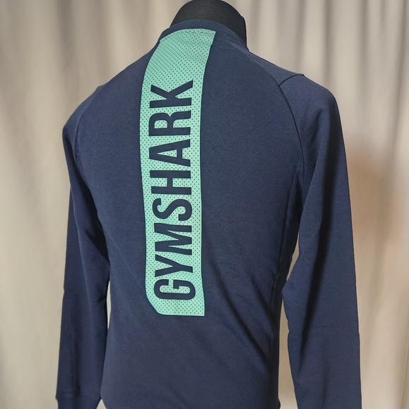 Gymshark Navy Blue XS Men's Sweat Shirt - Picture 4 of 8